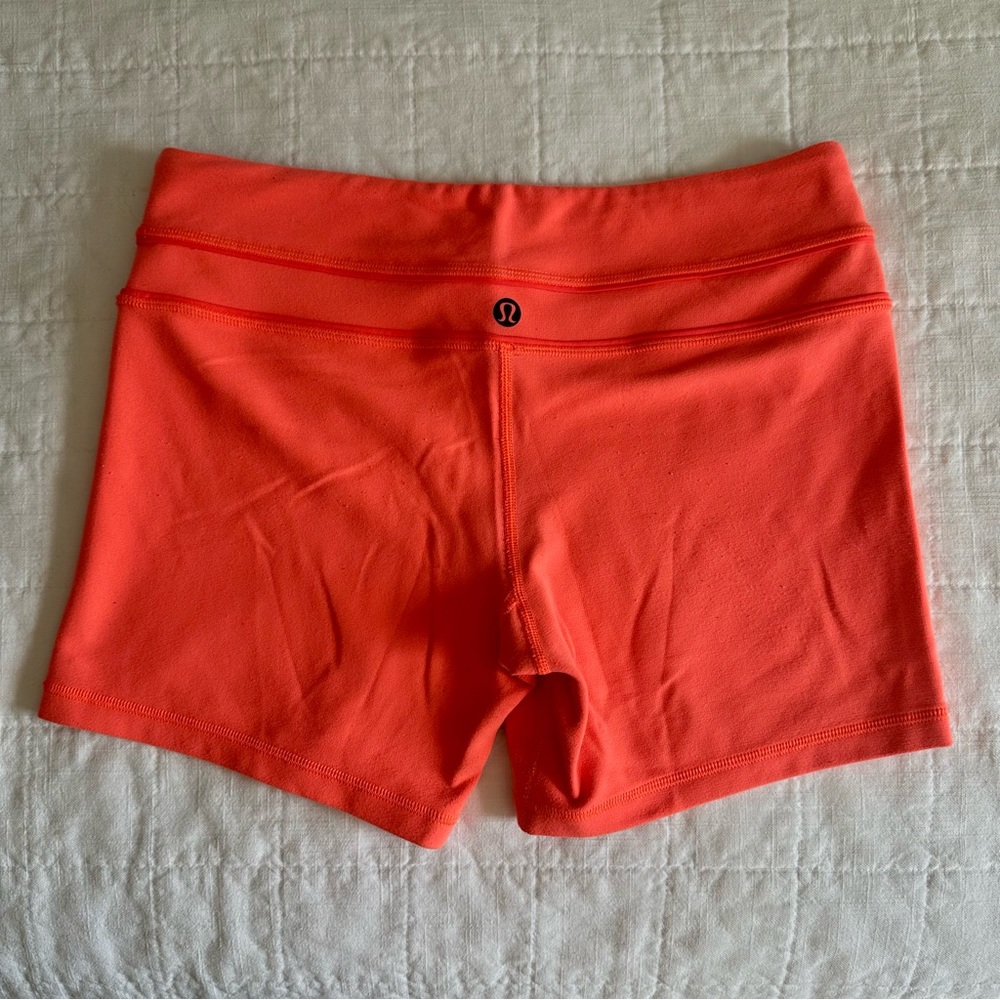 Lululemon Shorts - Bright Coral